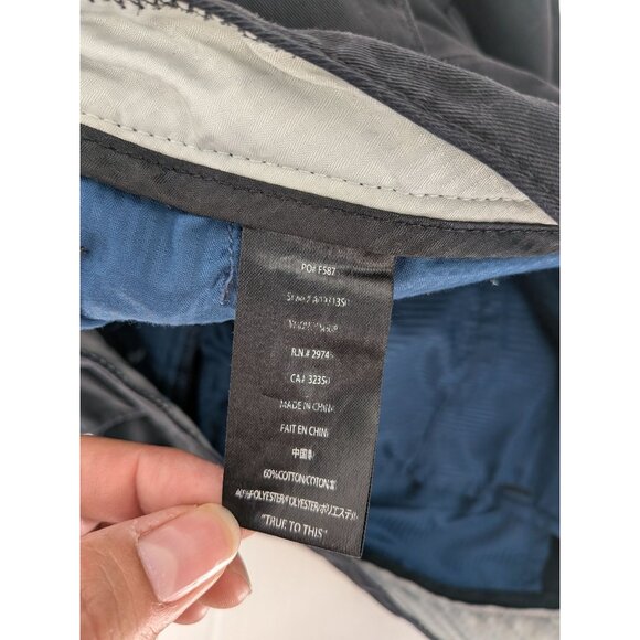 Volcom Corpo Class Chino Shorts Men Size 34 Twill Casual Skater Streetwear Surf - Picture 9 of 12